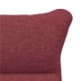 sillón Rojo vino 69 x 74 x 93 cm tela en Sillones | Comprar online en Foru.es