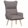 sillón Taupé 69 x 74 x 93 cm tela en Sillones | Comprar online en Foru.es