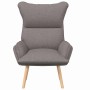 sillón Taupé 69 x 74 x 93 cm tela en Sillones | Comprar online en Foru.es