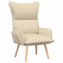 sillón Crema 69 x 74 x 93 cm tela en Sillones | Comprar online en Foru.es