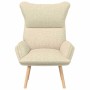 sillón Crema 69 x 74 x 93 cm tela en Sillones | Comprar online en Foru.es