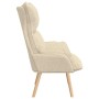 sillón Crema 69 x 74 x 93 cm tela en Sillones | Comprar online en Foru.es
