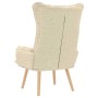 sillón Crema 69 x 74 x 93 cm tela en Sillones | Comprar online en Foru.es