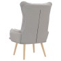 sillón Gris Nube 69 x 74 x 93 cm tela en Sillones | Comprar online en Foru.es