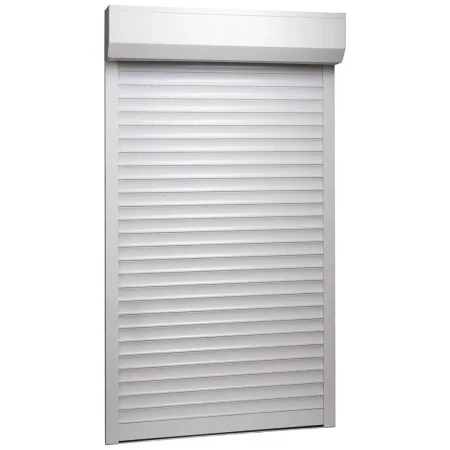 Persiana de aluminio blanca 110x220 cm de vidaXL, Contraventanas - Ref: Foro24-144971, Precio: 297,59 €, Descuento: %