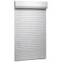 Persiana de aluminio blanca 110x220 cm de vidaXL, Contraventanas - Ref: Foro24-144971, Precio: 297,59 €, Descuento: %