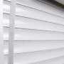 Persiana de aluminio blanca 110x220 cm de vidaXL, Contraventanas - Ref: Foro24-144971, Precio: 297,59 €, Descuento: %