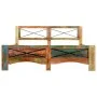 Estructura de cama de madera maciza reciclada 140x200 cm de vidaXL, Camas y somieres - Ref: Foro24-247666, Precio: 317,38 €, ...