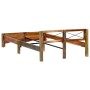 Estructura de cama de madera maciza reciclada 140x200 cm de vidaXL, Camas y somieres - Ref: Foro24-247666, Precio: 323,00 €, ...