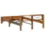 Estructura de cama de madera maciza reciclada 140x200 cm de vidaXL, Camas y somieres - Ref: Foro24-247666, Precio: 317,38 €, ...