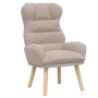 sillón Gris Claro 69 x 74 x 93 cm Tela Sherpa en Sillones | Comprar online en Foru.es