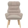 sillón Gris Claro 69 x 74 x 93 cm Tela Sherpa en Sillones | Comprar online en Foru.es