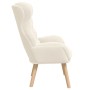 sillón Crema 69 x 74 x 93 cm Tela Sherpa en Sillones | Comprar online en Foru.es