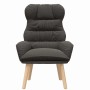 sillón Gris oscuro 69 x 74 x 93 cm Tela Sherpa en Sillones | Comprar online en Foru.es