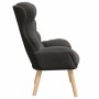 sillón Gris oscuro 69 x 74 x 93 cm Tela Sherpa en Sillones | Comprar online en Foru.es