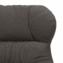 sillón Gris oscuro 69 x 74 x 93 cm Tela Sherpa en Sillones | Comprar online en Foru.es