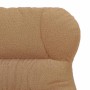 sillón Beige 69 x 74 x 93 cm Tela Sherpa en Sillones | Comprar online en Foru.es