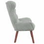 sillón Gris Claro 69 x 74 x 93 cm Terciopelo en Sillones | Comprar online en Foru.es