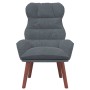 sillón Gris oscuro 69 x 74 x 93 cm Terciopelo en Sillones | Comprar online en Foru.es