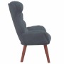sillón Gris oscuro 69 x 74 x 93 cm Terciopelo en Sillones | Comprar online en Foru.es