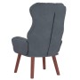 sillón Gris oscuro 69 x 74 x 93 cm Terciopelo en Sillones | Comprar online en Foru.es