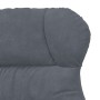 sillón Gris oscuro 69 x 74 x 93 cm Terciopelo en Sillones | Comprar online en Foru.es