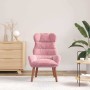 sillón Rosa 69 x 74 x 93 cm Terciopelo en Sillones | Comprar online en Foru.es