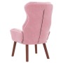 sillón Rosa 69 x 74 x 93 cm Terciopelo en Sillones | Comprar online en Foru.es