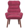 sillón Rojo vino 69 x 74 x 93 cm Terciopelo en Sillones | Comprar online en Foru.es