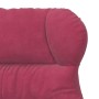 sillón Rojo vino 69 x 74 x 93 cm Terciopelo en Sillones | Comprar online en Foru.es