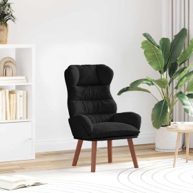 sillón Negro 69 x 74 x 93 cm Terciopelo en Sillones | Comprar online en Foru.es