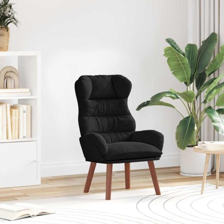 sillón Negro 69 x 74 x 93 cm Terciopelo en Sillones | Comprar online en Foru.es