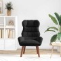 sillón Negro 69 x 74 x 93 cm Terciopelo en Sillones | Comprar online en Foru.es