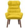 sillón Amarillo 69 x 74 x 93 cm Terciopelo en Sillones | Comprar online en Foru.es