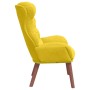 sillón Amarillo 69 x 74 x 93 cm Terciopelo en Sillones | Comprar online en Foru.es
