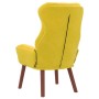 sillón Amarillo 69 x 74 x 93 cm Terciopelo en Sillones | Comprar online en Foru.es