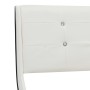 Estructura de cama de cuero sintético blanco 160x200 cm de vidaXL, Camas y somieres - Ref: Foro24-280315, Precio: 246,57 €, D...