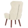 sillón Crema 69 x 74 x 93 cm Terciopelo en Sillones | Comprar online en Foru.es