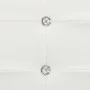 Estructura de cama de cuero sintético blanco 160x200 cm de vidaXL, Camas y somieres - Ref: Foro24-280315, Precio: 243,21 €, D...