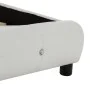 Estructura de cama de cuero sintético blanco 160x200 cm de vidaXL, Camas y somieres - Ref: Foro24-280315, Precio: 243,21 €, D...