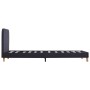 Estructura de cama de tela gris oscuro 90x200 cm de vidaXL, Camas y somieres - Ref: Foro24-280866, Precio: 130,14 €, Descuent...