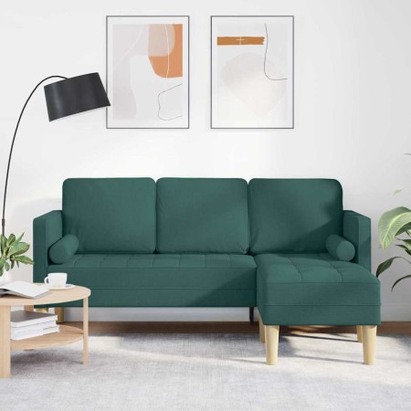 Juego de Sofá Verde oscuro 173 x 131 x 67 cm Poliéster en Sofás | Comprar online en Foru.es