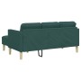 Juego de Sofá Verde oscuro 173 x 131 x 67 cm Poliéster en Sofás | Comprar online en Foru.es