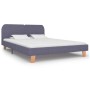 Estructura de cama de tela gris claro 180x200 cm de vidaXL, Camas y somieres - Ref: Foro24-280875, Precio: 168,87 €, Descuent...