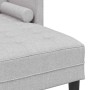 Juego de Sofá con cojín Gris Nube 173 x 131 x 67 cm Poliéster en Sofás | Comprar online en Foru.es