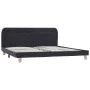 Estructura de cama con LED tela gris oscuro 180x200 cm de vidaXL, Camas y somieres - Ref: Foro24-280895, Precio: 177,37 €, De...
