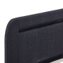 Estructura de cama con LED tela gris oscuro 180x200 cm de vidaXL, Camas y somieres - Ref: Foro24-280895, Precio: 179,91 €, De...