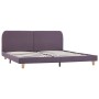 Estructura de cama de tela gris topo 180x200 cm de vidaXL, Camas y somieres - Ref: Foro24-280890, Precio: 168,87 €, Descuento: %