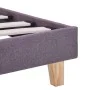 Estructura de cama de tela gris topo 180x200 cm de vidaXL, Camas y somieres - Ref: Foro24-280890, Precio: 166,85 €, Descuento: %