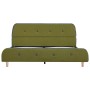 Estructura de cama de tela verde 140x200 cm de vidaXL, Camas y somieres - Ref: Foro24-280933, Precio: 185,31 €, Descuento: %